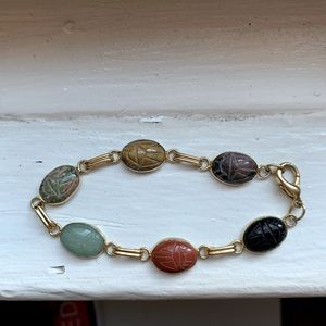 Scarab Beetle bracelet.